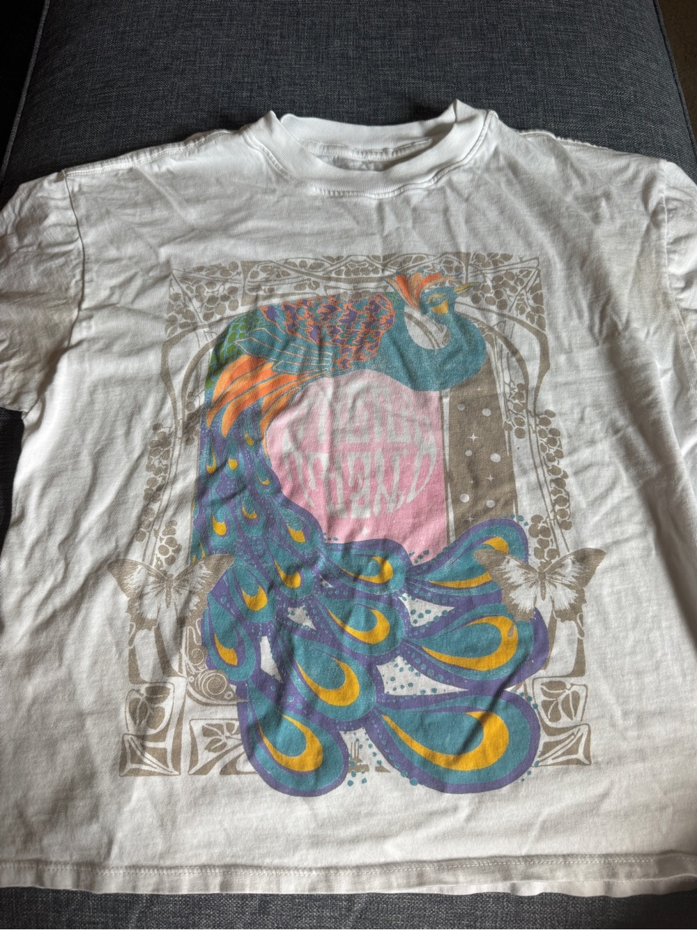 O'Neill White Logo Crew Tee